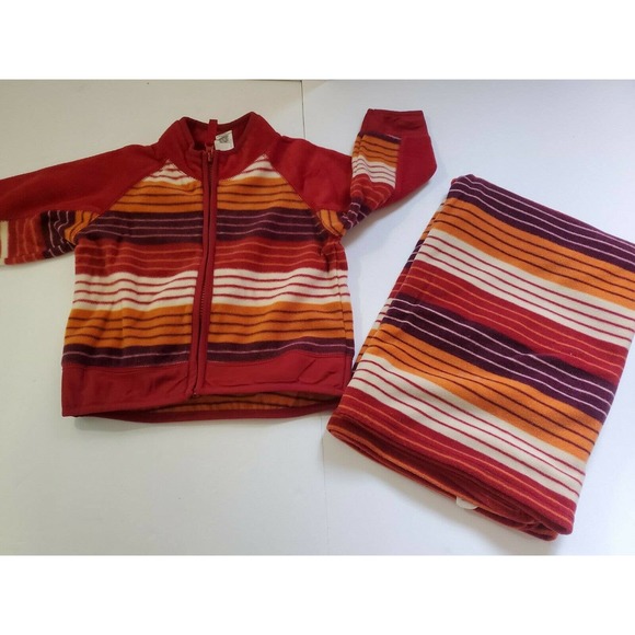 Baby Gap Fleece Set Jacket And Blanket Baby xl 18-24 month toddler vtg Vintage